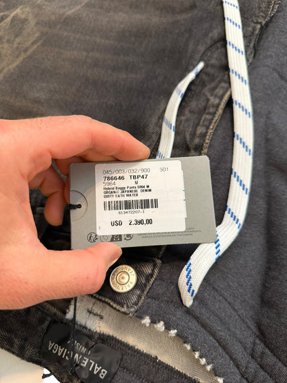 2024 50/50 Hybrid Baggy Denim Sweatpants