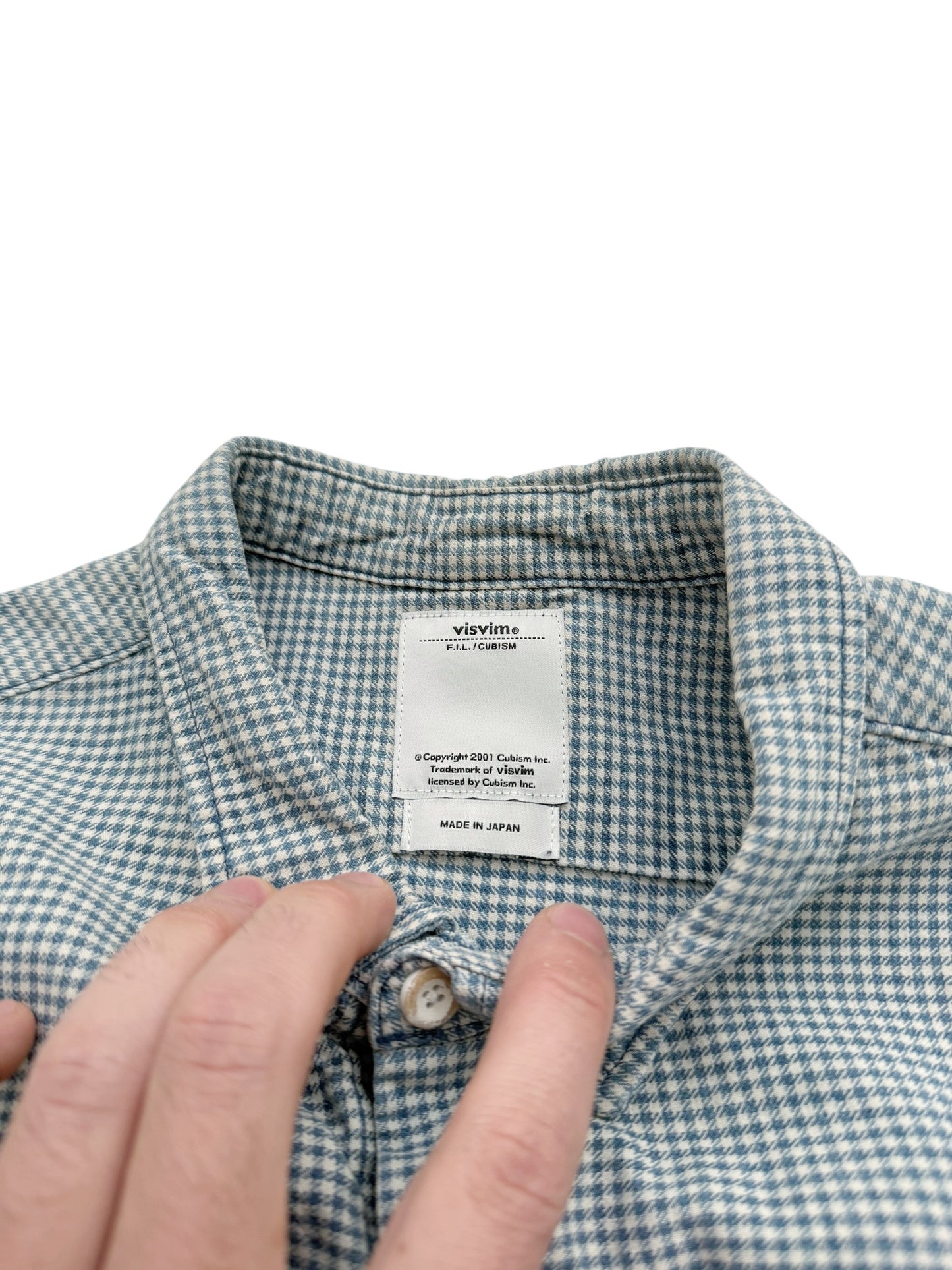 Indigo Checker Shirt