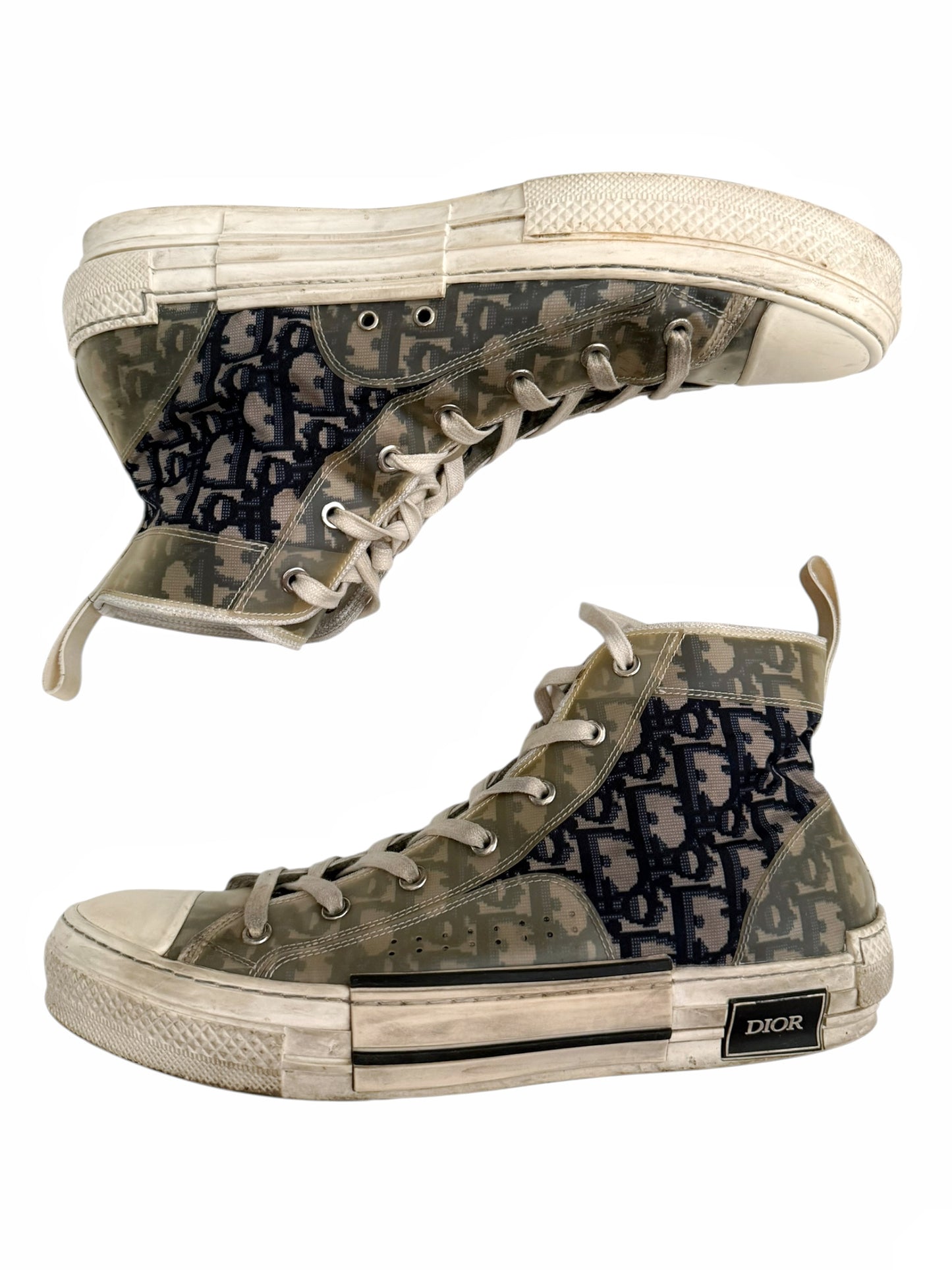 B23 Navy Hightop Sneaker