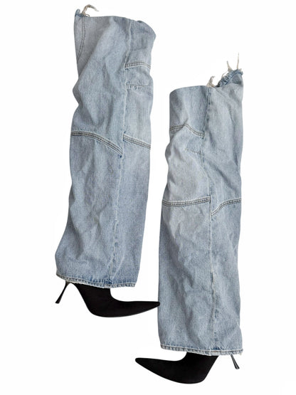 2025 Denim Pantashoe New Flex 90 Heel