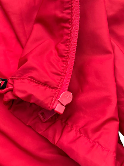 Red Re-Nylon Logo Windbreaker Zip Up
