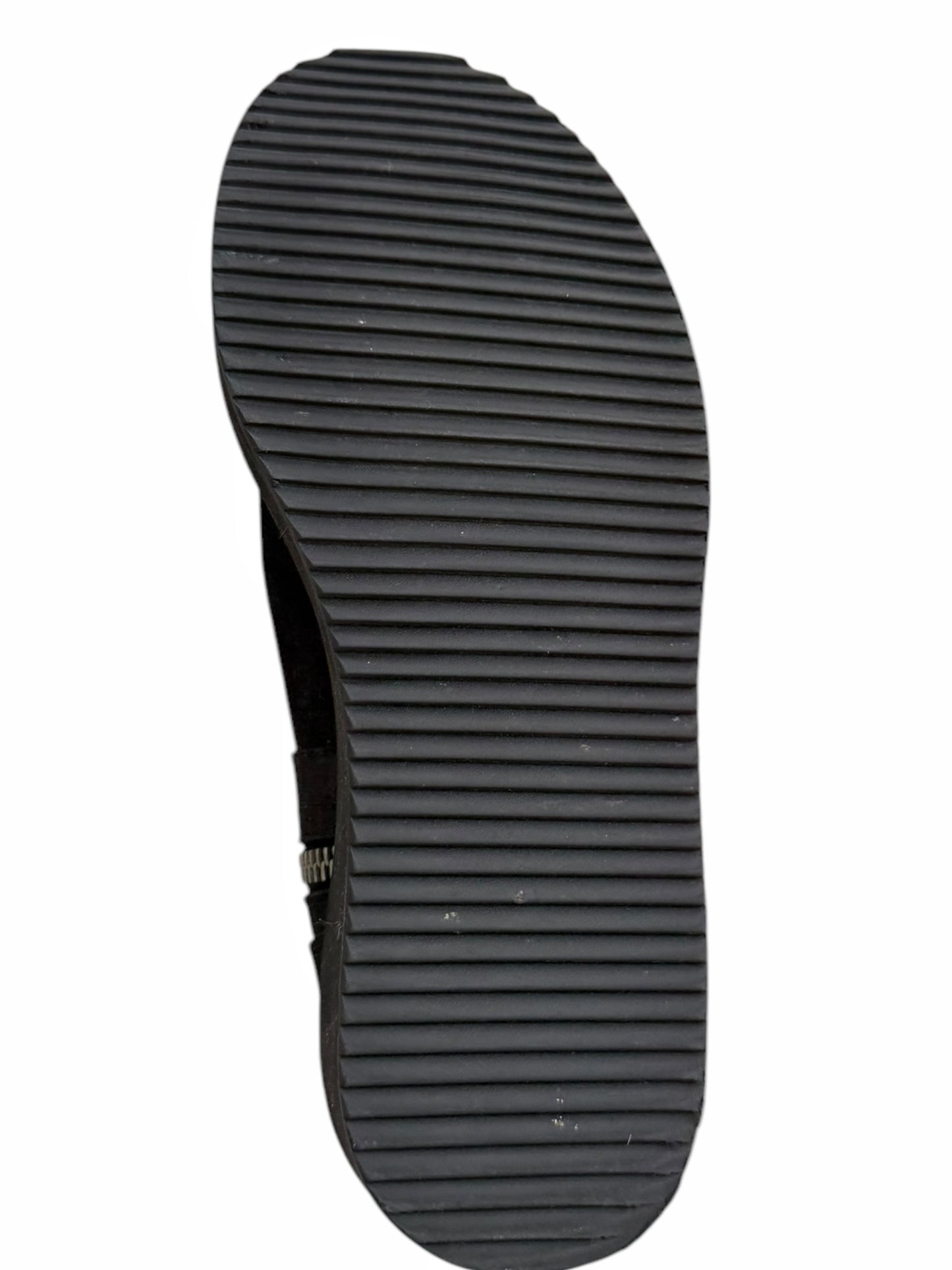 Limo Reverse Leather Knee High Tornado Creeper Boot