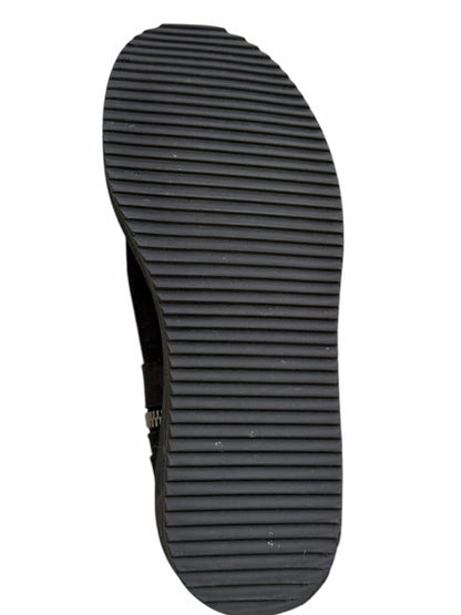 Limo Reverse Leather Knee High Tornado Creeper Boot