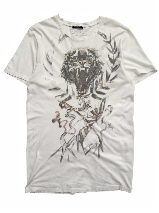 SS10 Decarnin Tiger Long Stacking Campaign Shirt