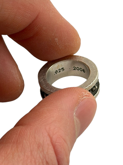 Mini Plus Maltese Cross Silver Ring