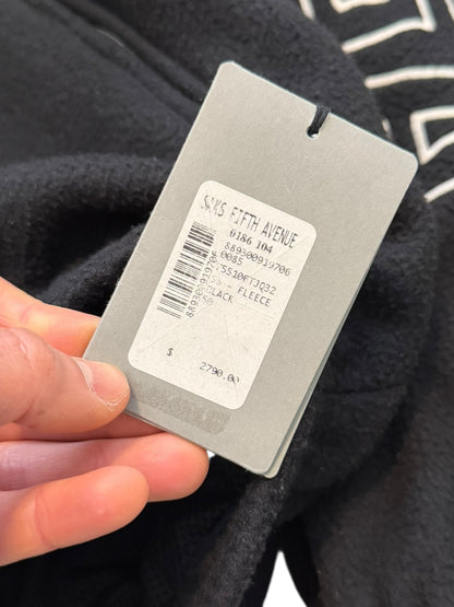 Oversized Fleece Letter Logo Sleeve