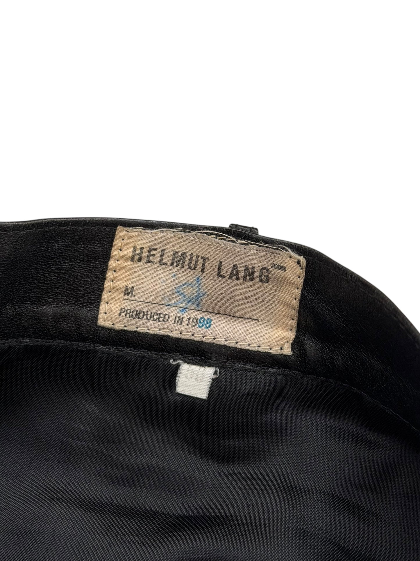 1998 Leather Classic Cut Pants