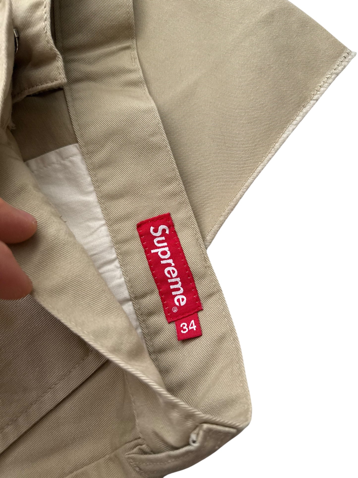 People = Shit Khaki Cut Off Shorts