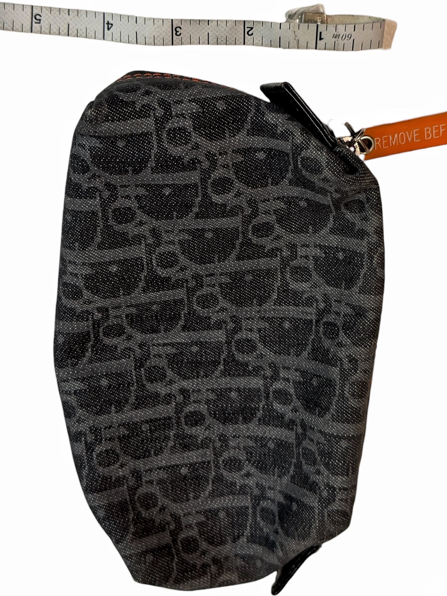 “Flight” Black Trotter Monogram Small Pouch