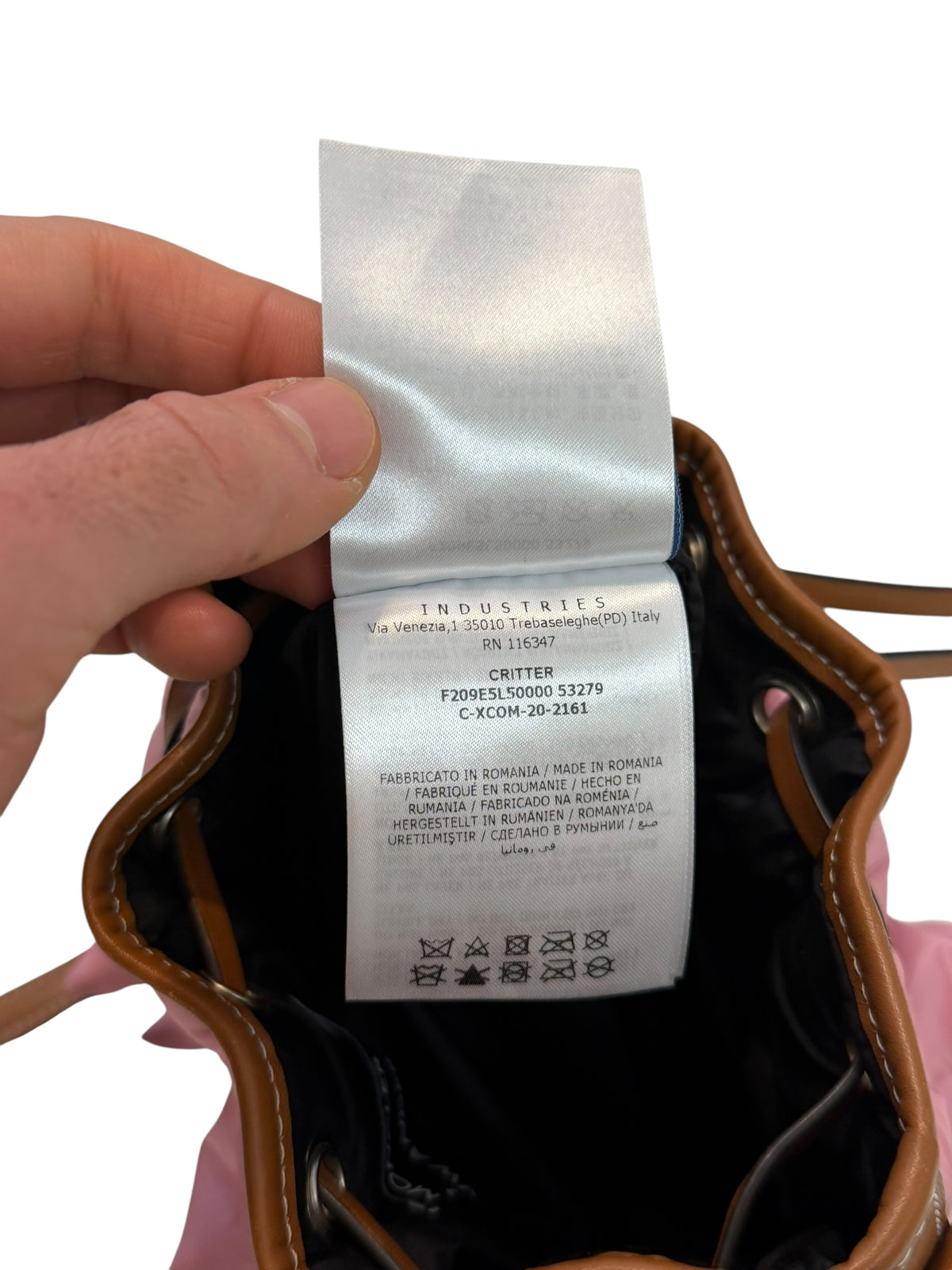 x JW Anderson Spike Critter Bucket Bag
