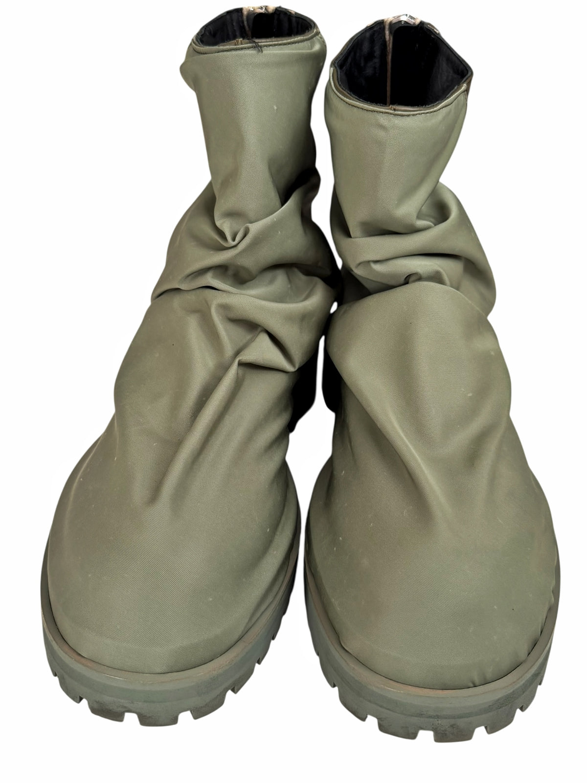 Nylon Green Marathon Boots