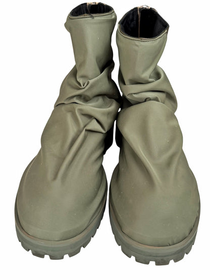 Nylon Green Marathon Boots