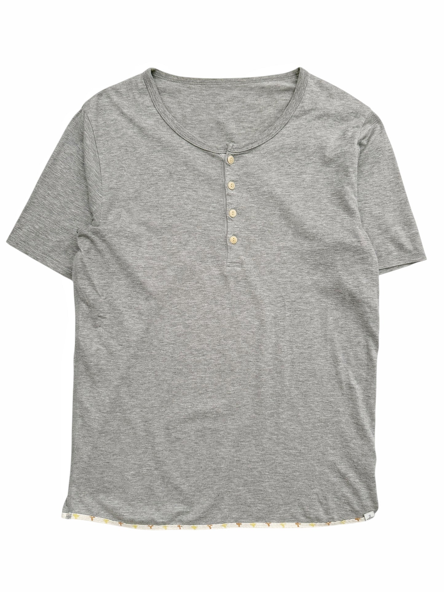 Lightweight Grey Henley