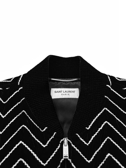 2021 Quilted Velvet Teddy Varsity Bomber