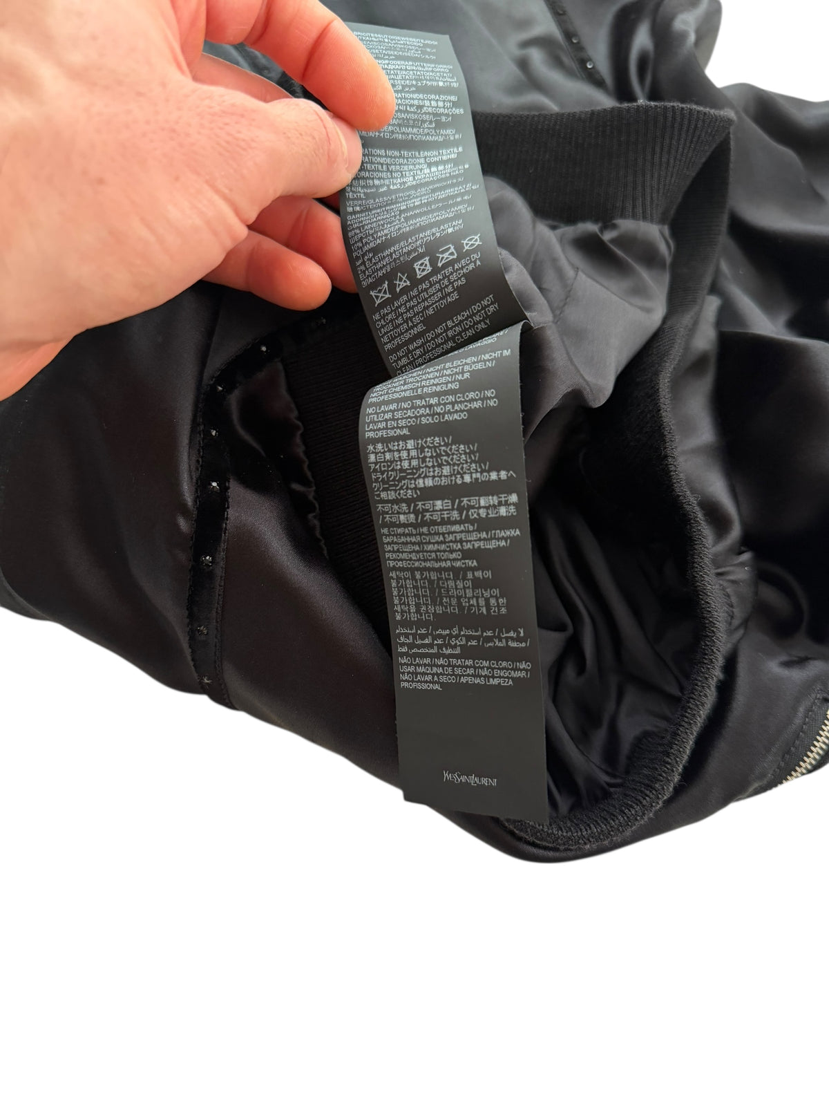 Viscose Crystal Lined Track Jacket