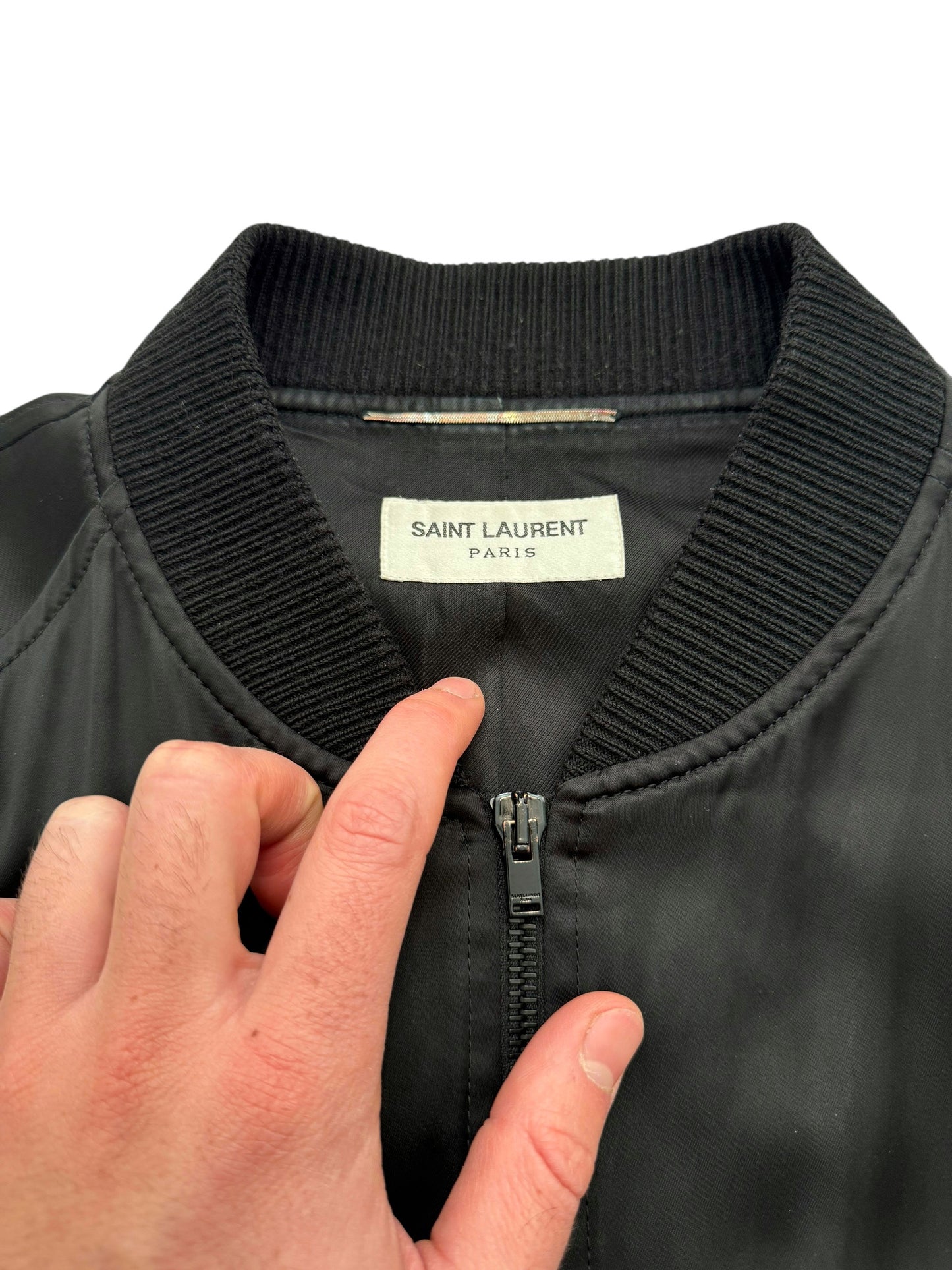 2018 Beaded Logo Satin Teddy Varsity