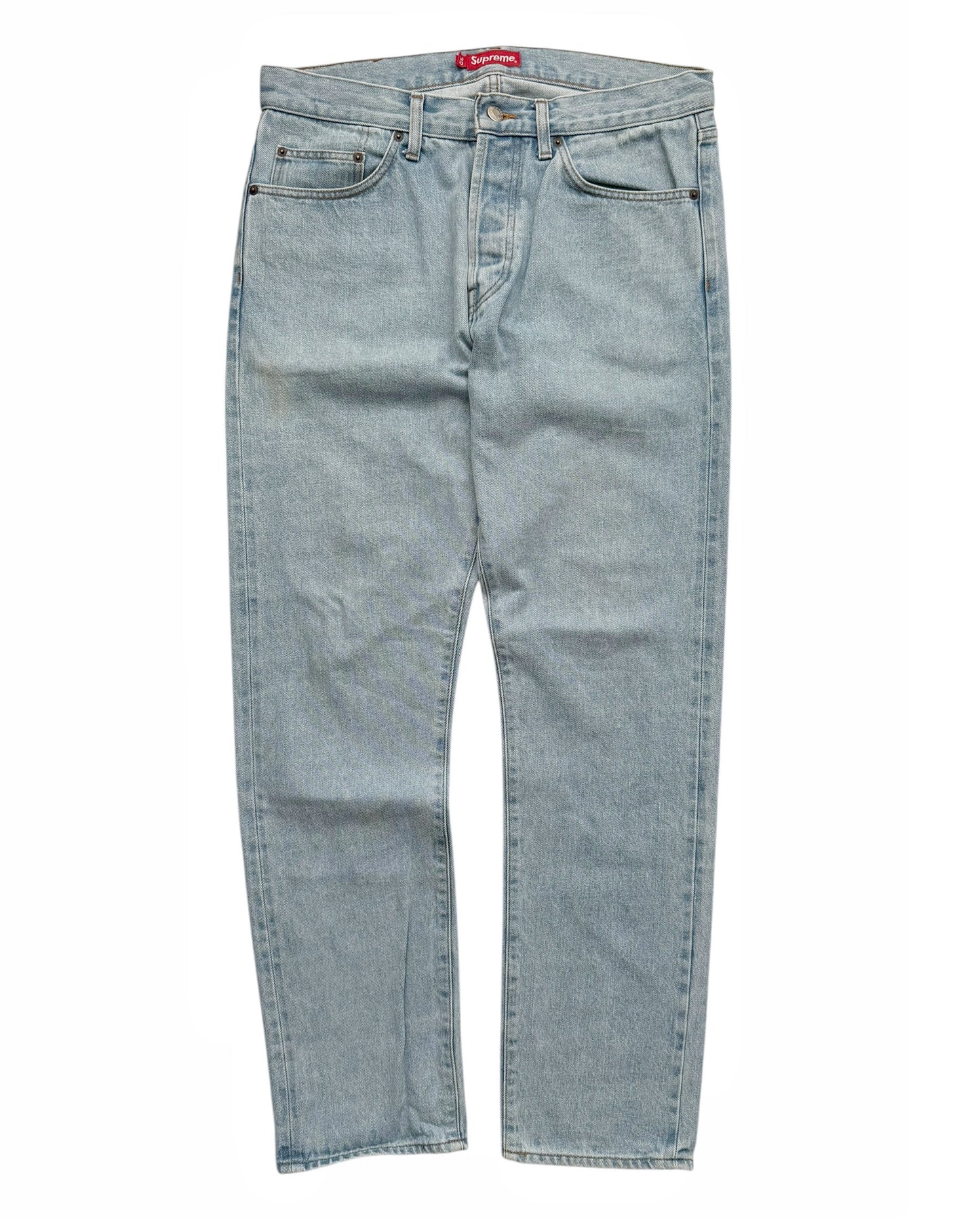 Light Blue Wash Denim Jeans