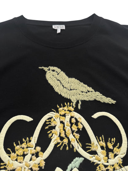 Herbarium Anagram Embroidered Bird Logo