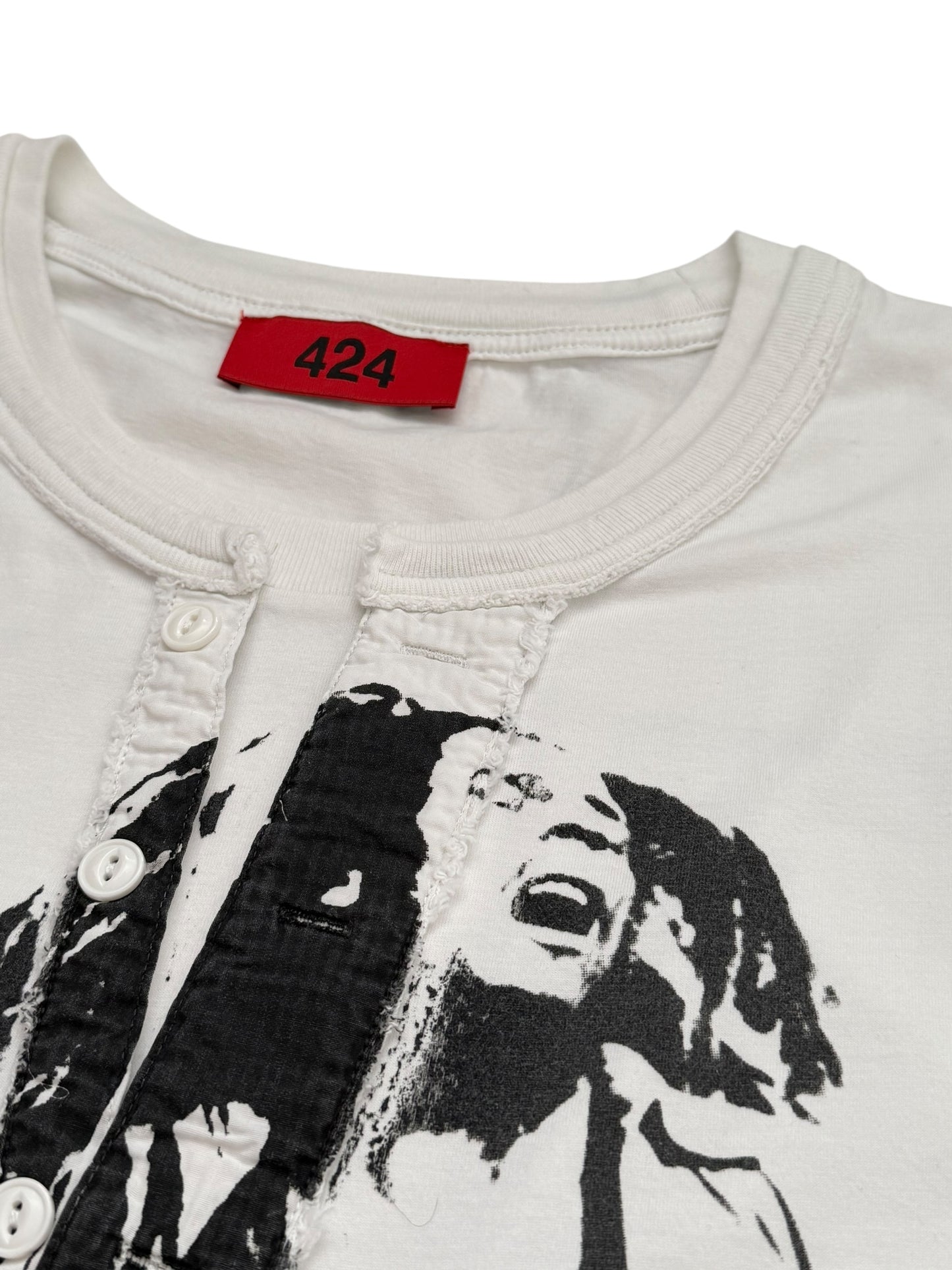 2025 Bob Marley Flyer Layered Thermal Tank Tee
