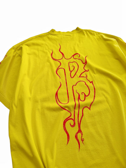 Vintage Darkwave Yellow Shirt