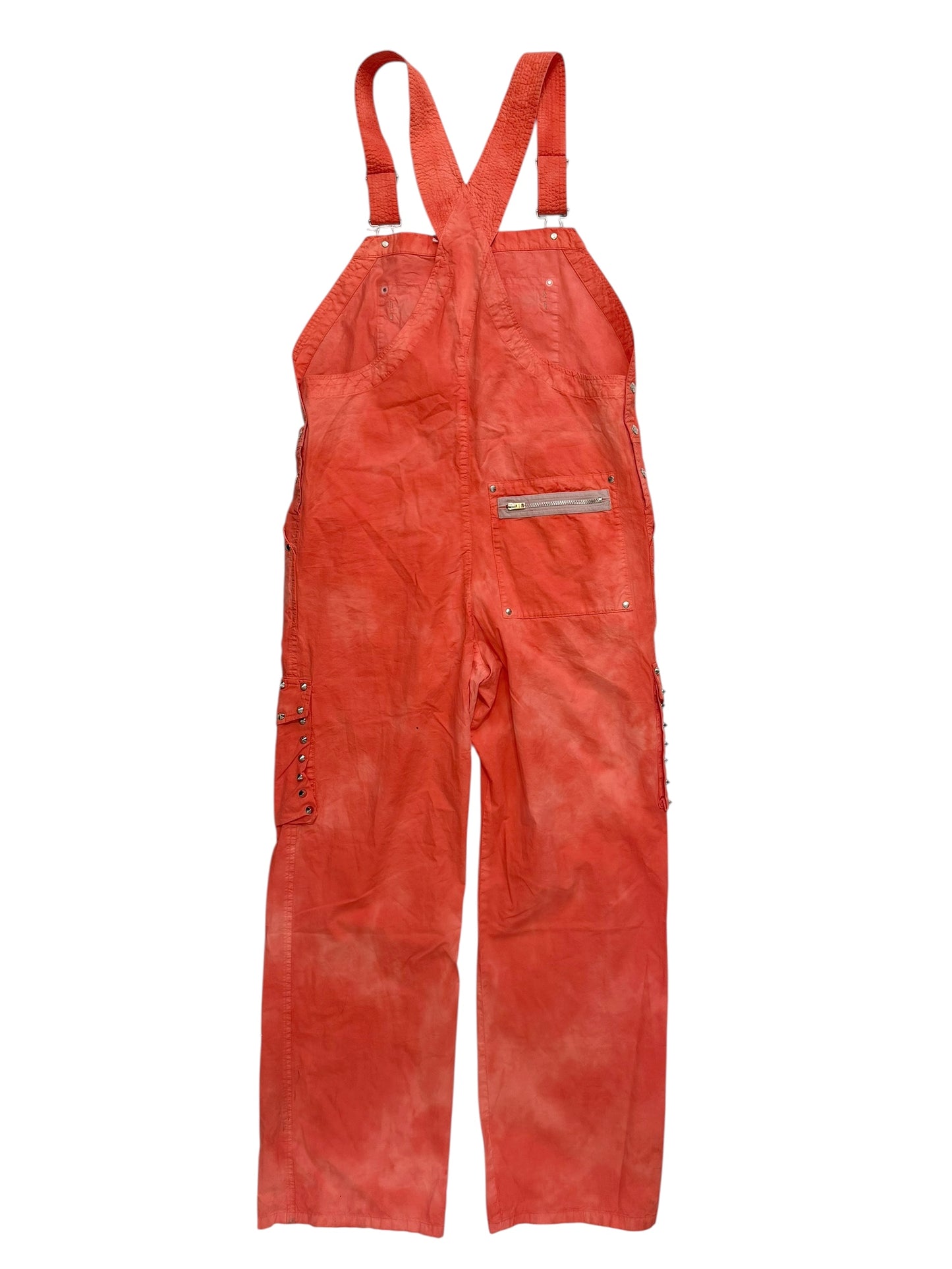 Cotton Studded Dye Overalls