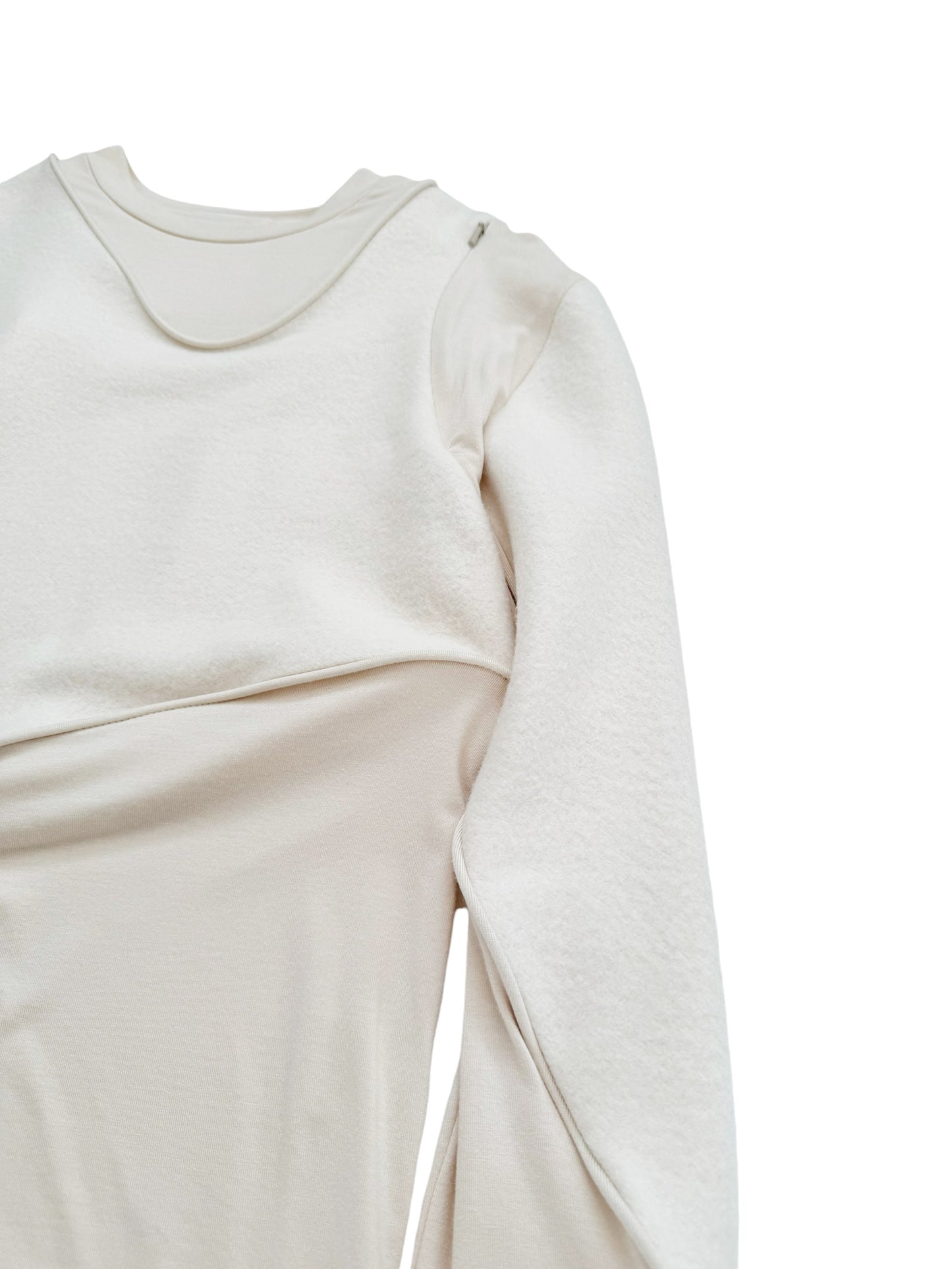 Hybrid Compression Beige Top