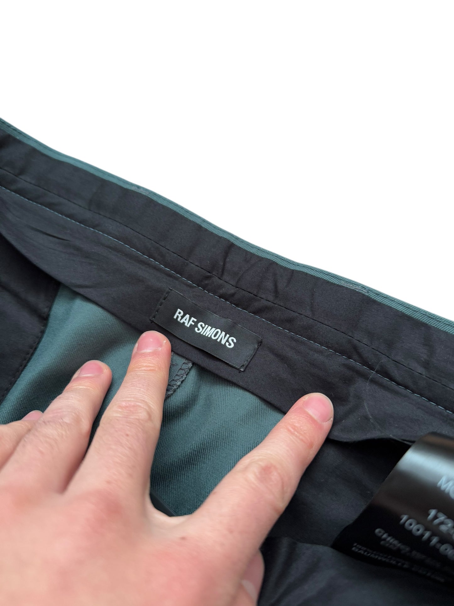 Baggy Green/Blue I <3 You Trouser