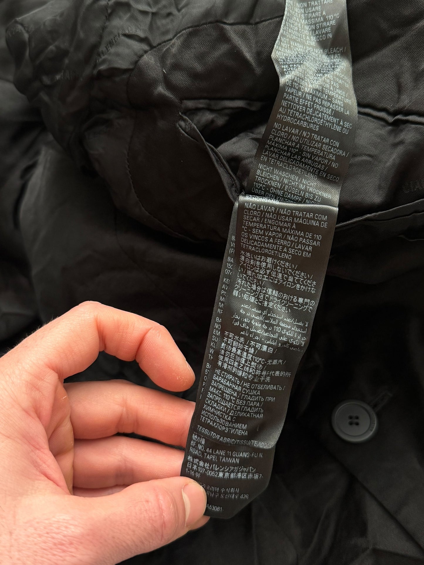 2023 Steroid Double Breasted Jacket (Heavy Satin Cupro)