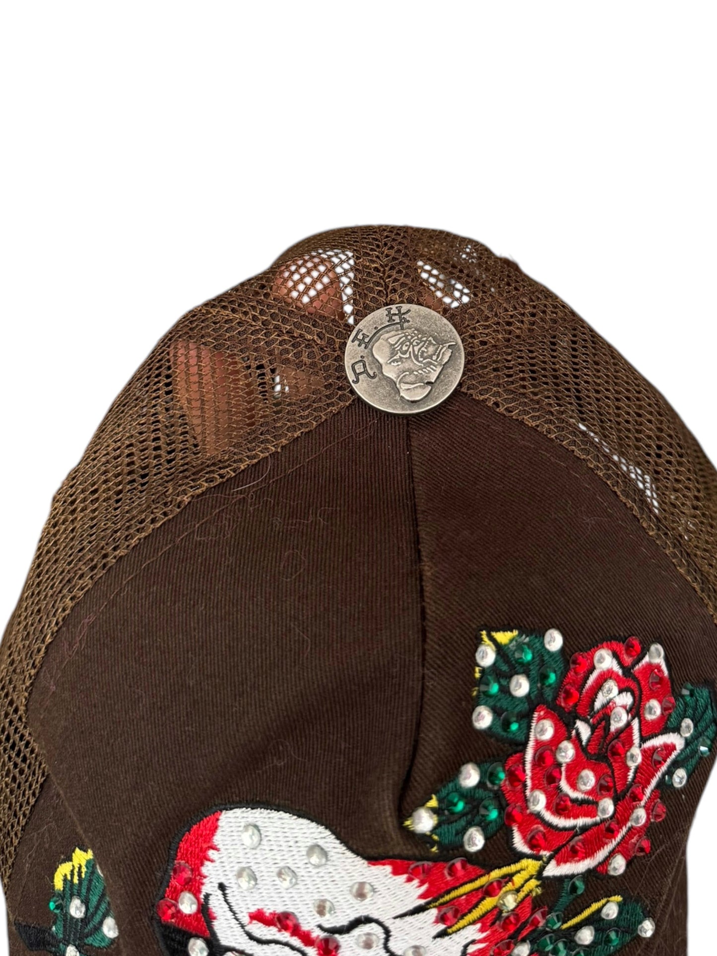 Bedazzled Skull Hat
