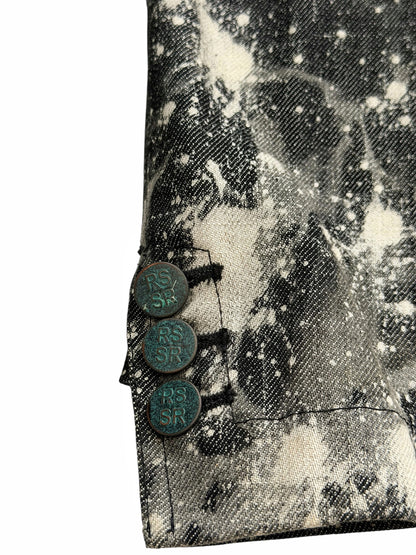 x Sterling Ruby Bleach Denim Blazer