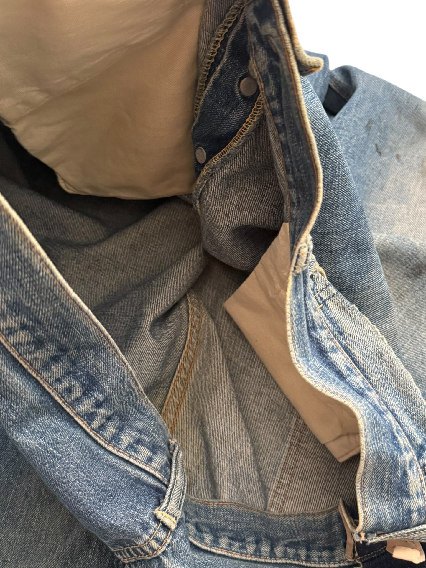 OG 1960’s Big E Selvedge Hidden Rivet 501 Denim