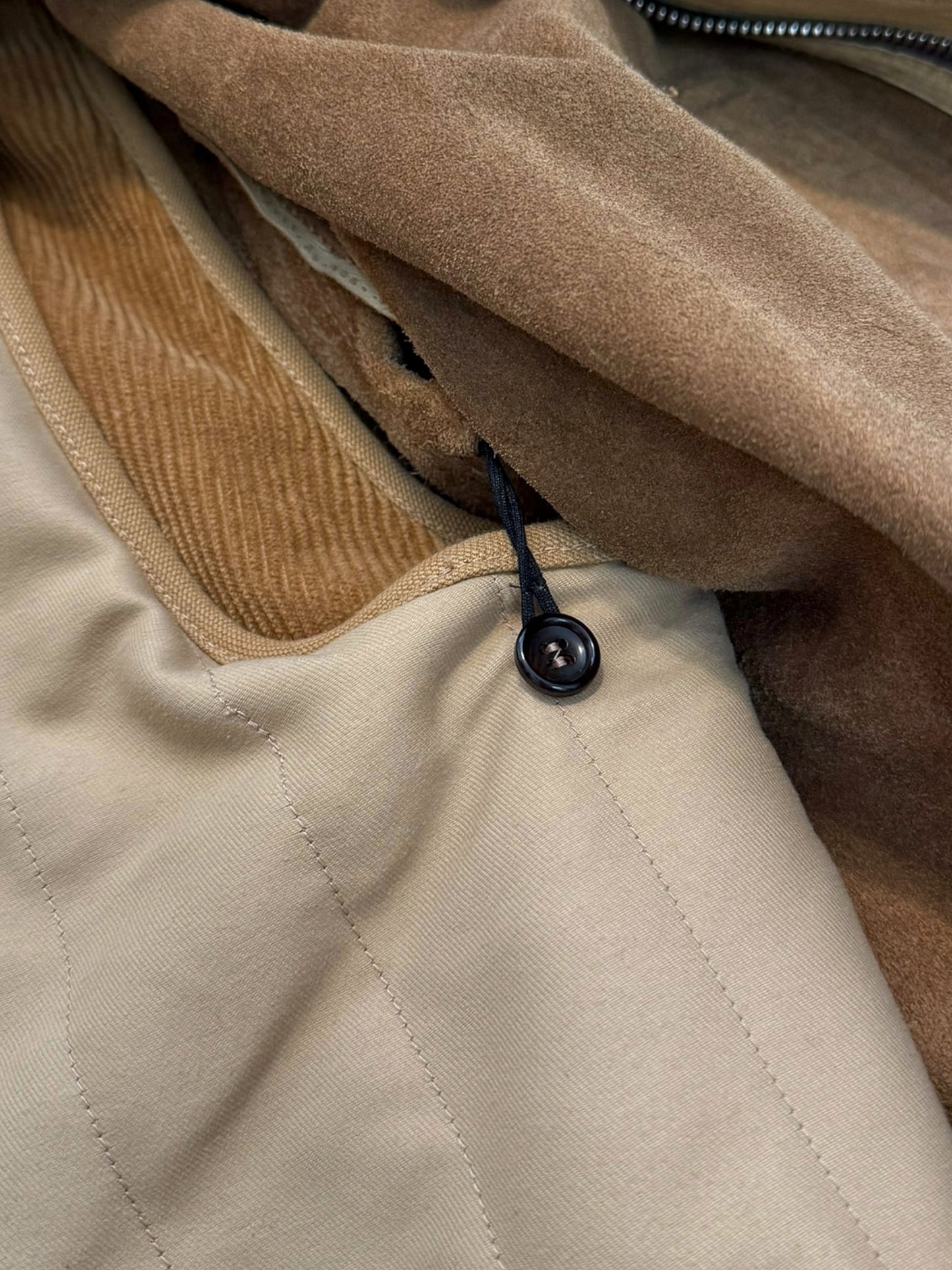 Distressed Leather “Carhartt” Work Jacket W Vest