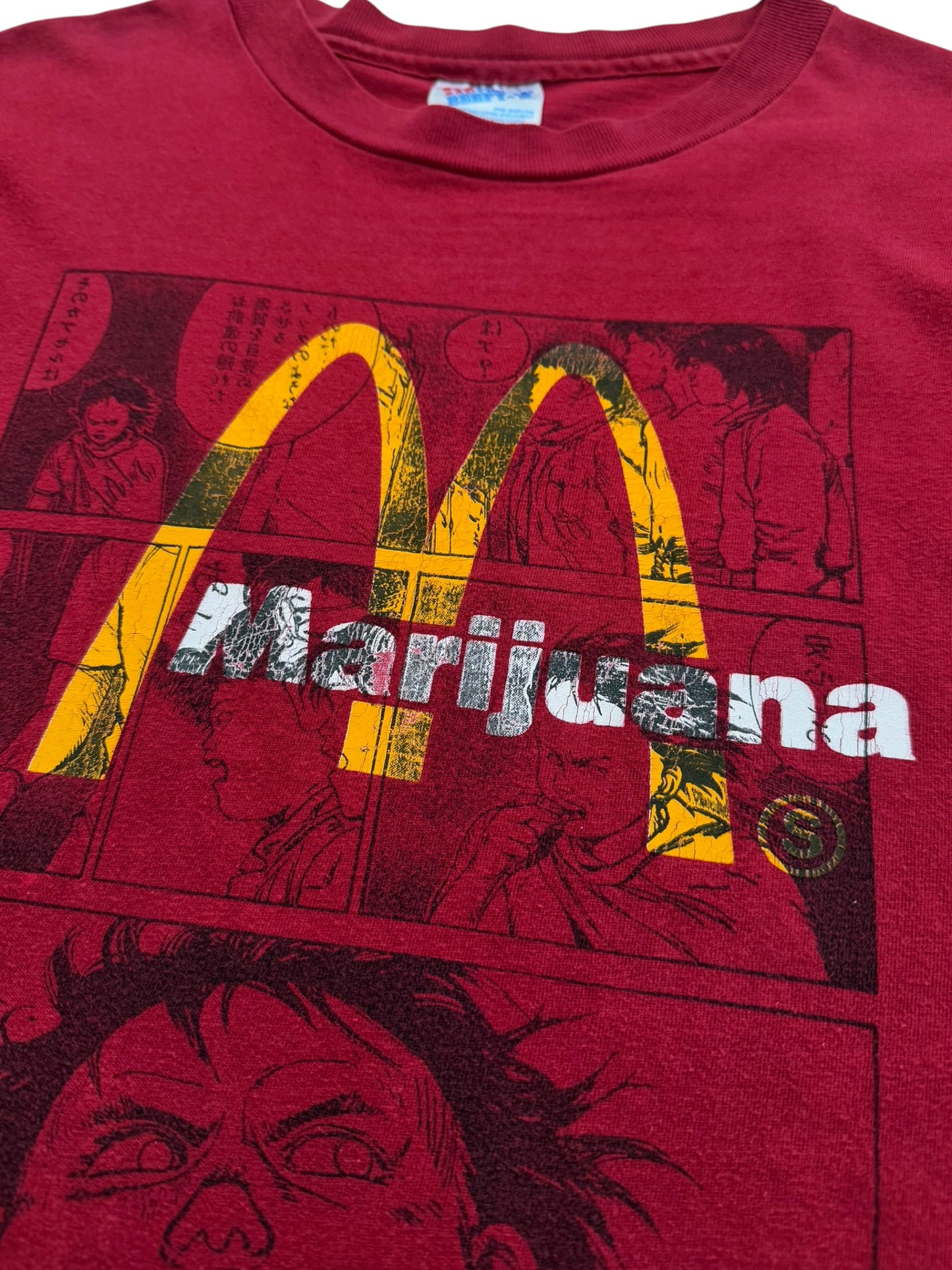 1993 1/1 Akira Nowhere Marijuana McDonalds AFFA Bape Undercover Shirt
