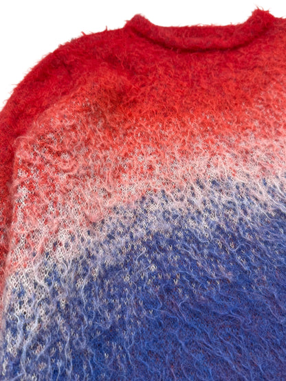 Mohair Gradient Wool Sweater