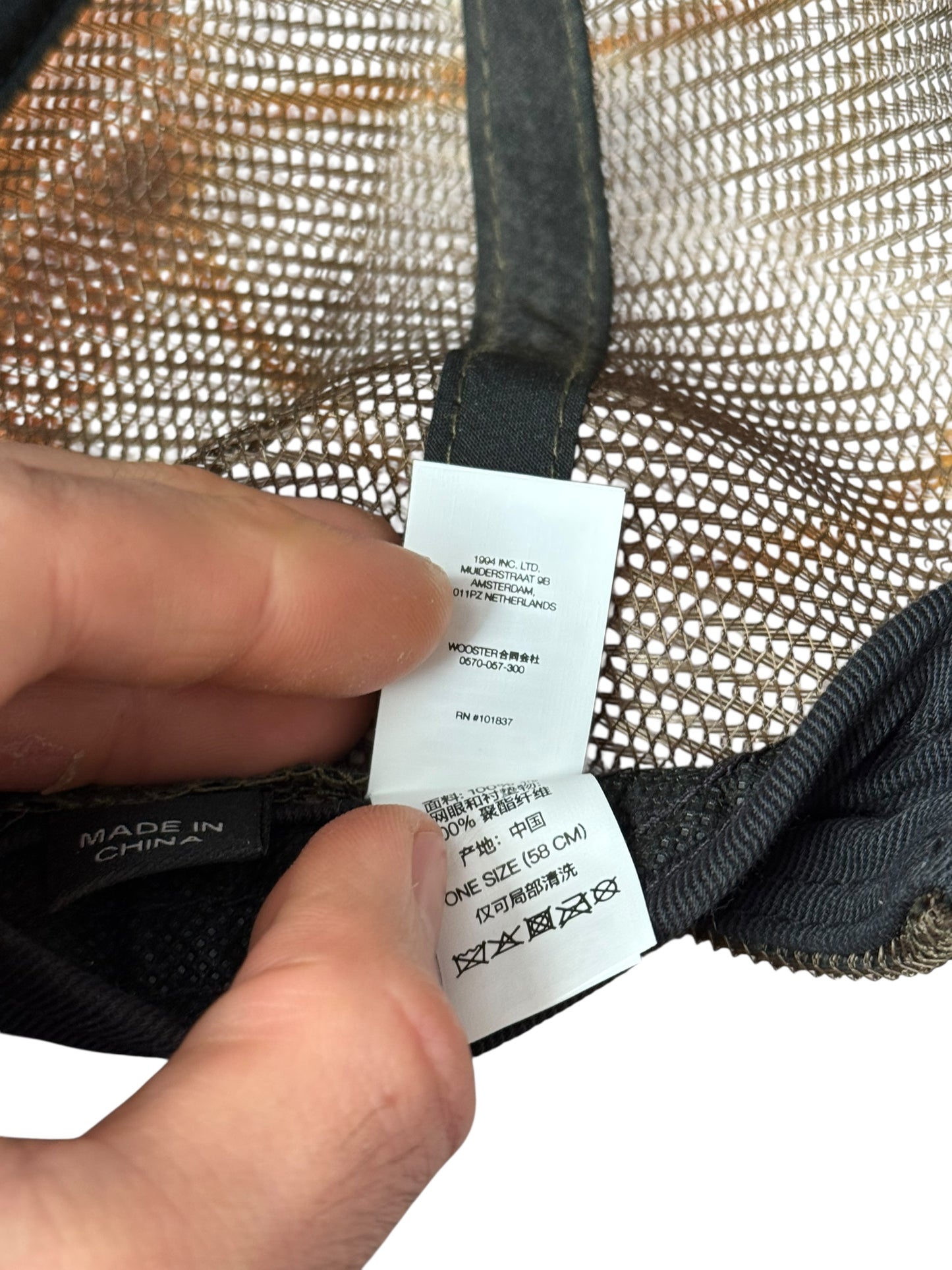 X Bounty Hunter Brim Print Hat