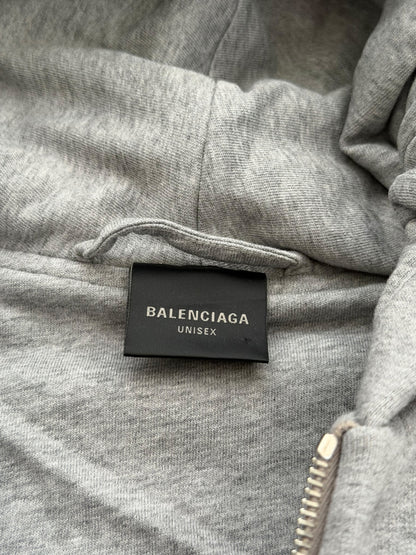 Grey Incognito Layer HEAVY Zip Hoodie