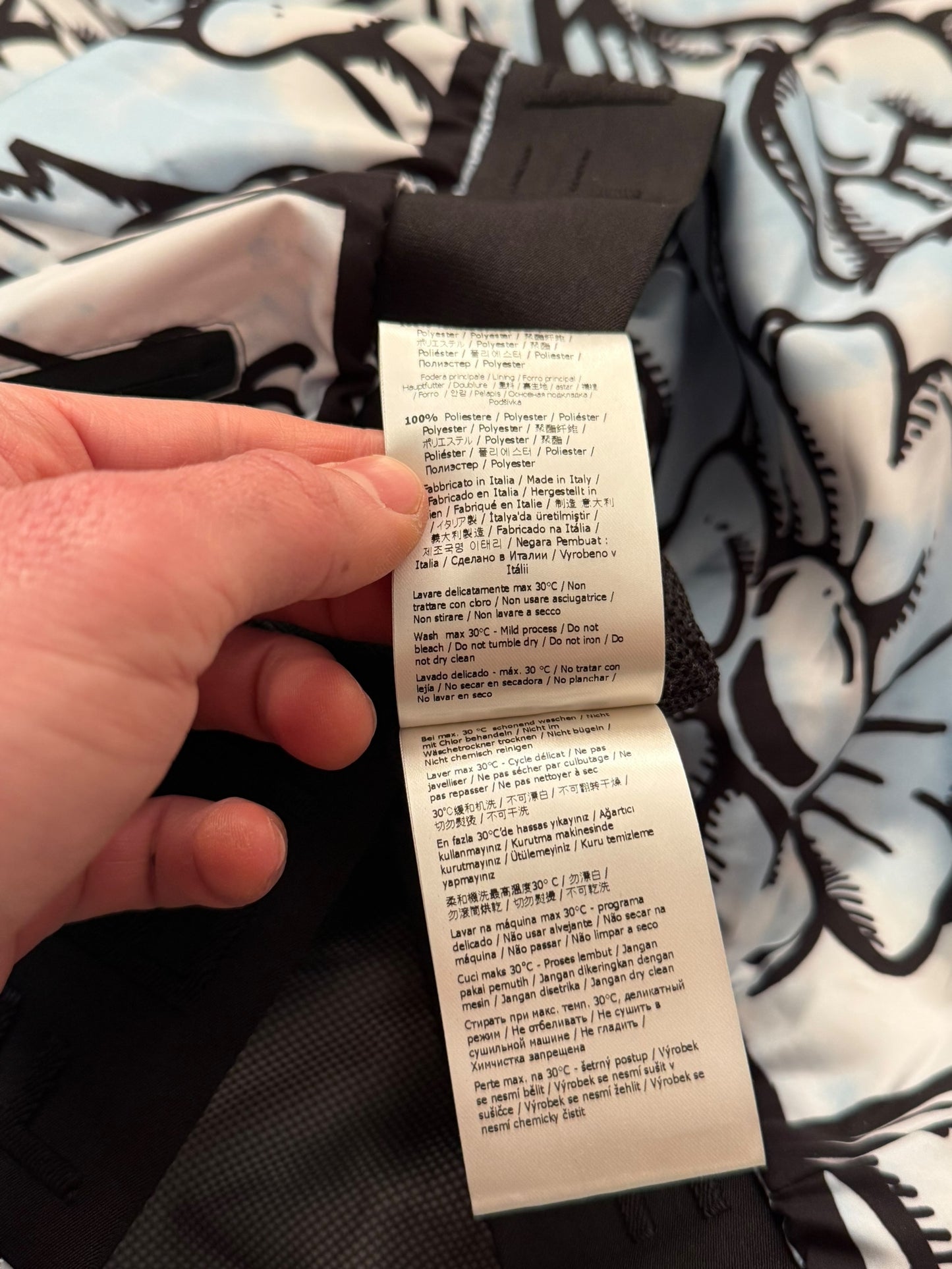 x Joshua Vides Flower Sketch Windbreakee