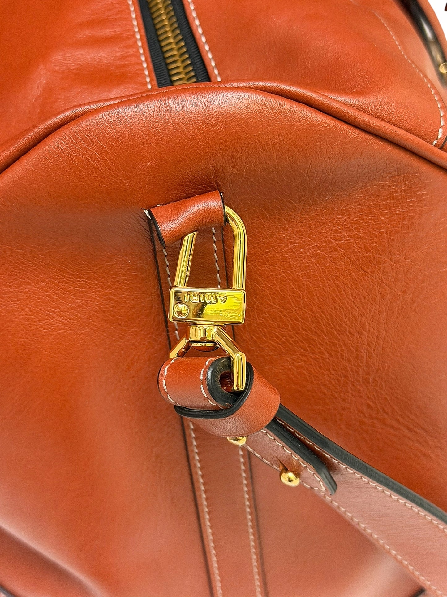 Veg Tanned Italian Leather Duffle Bag