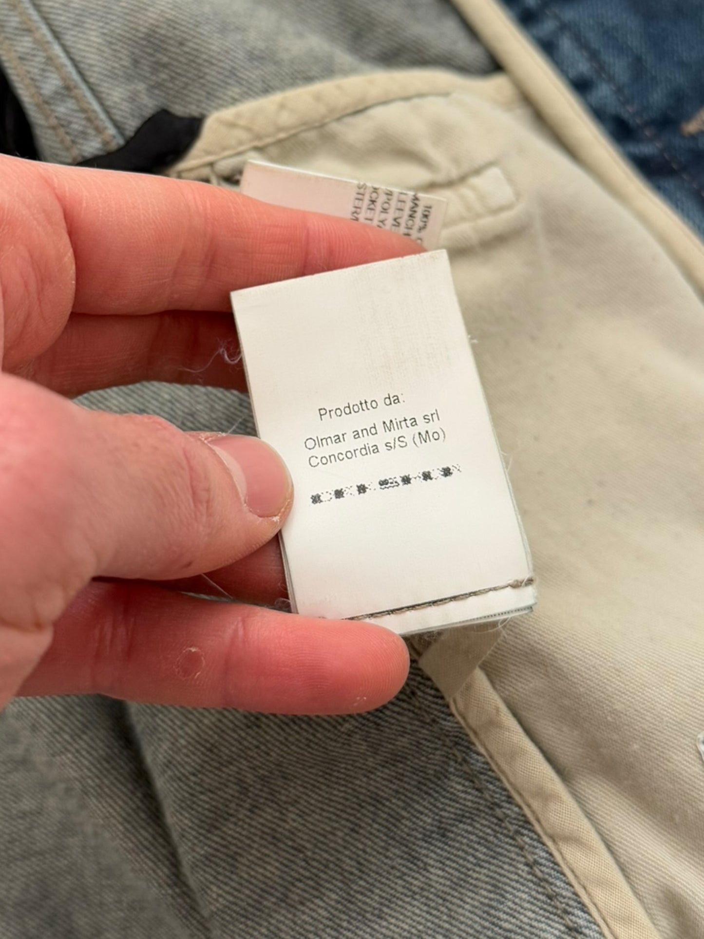 Crust Oiled Leather Stooge Trucker Denim Jacket