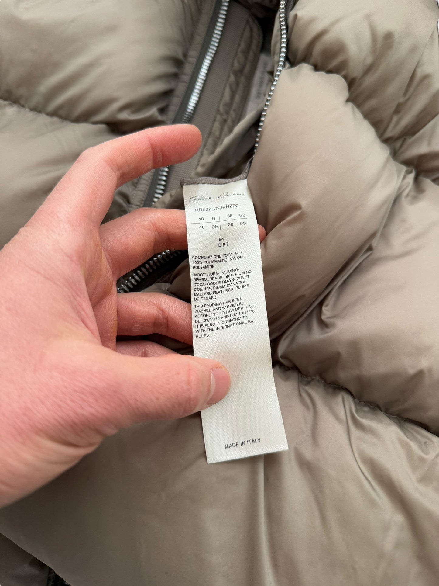 Babel Mountain Duvet Cropped Puffer Jacket