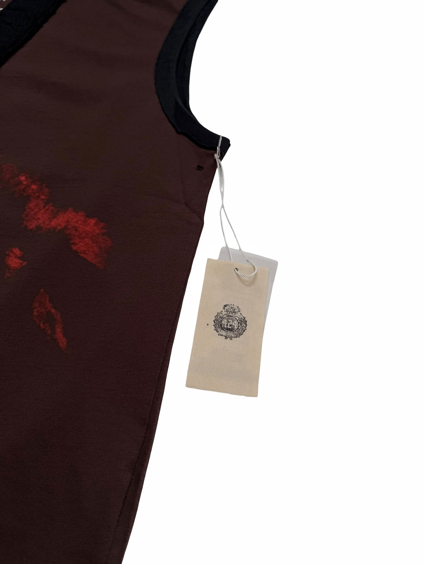 Bob Marley Distressed Layered Thermal Tank Tee