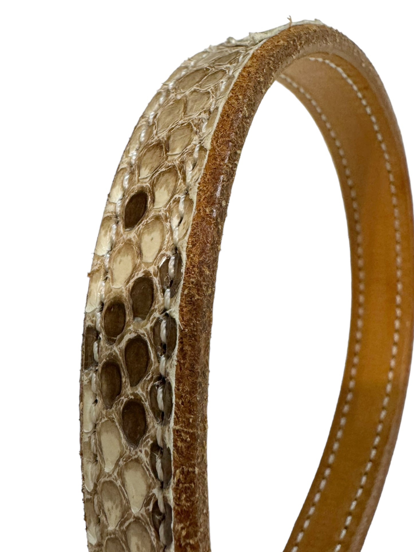 Snake Skin Thin Belt