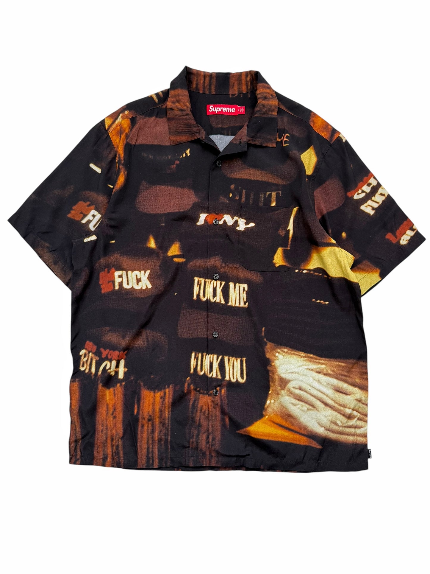 Canal Street Fuck You Rayon Shirt