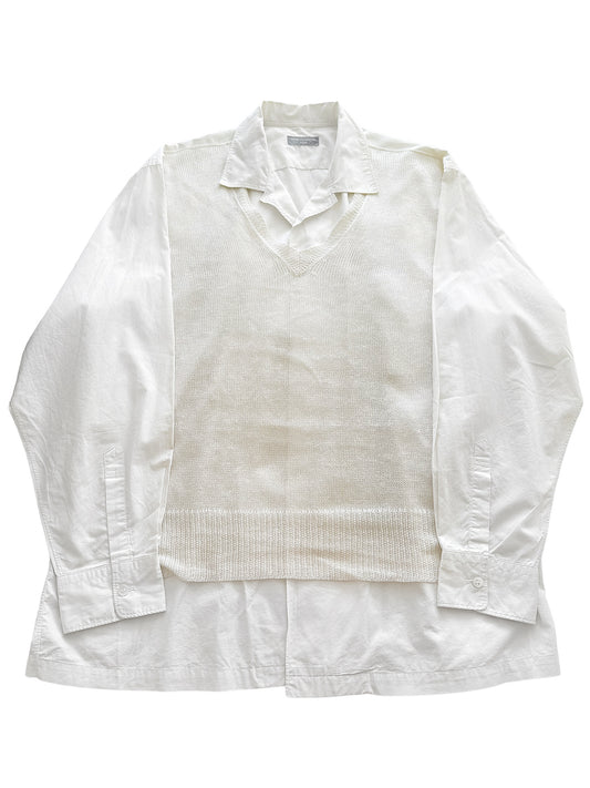 1997 Layered Mesh Knit Vest Shirt