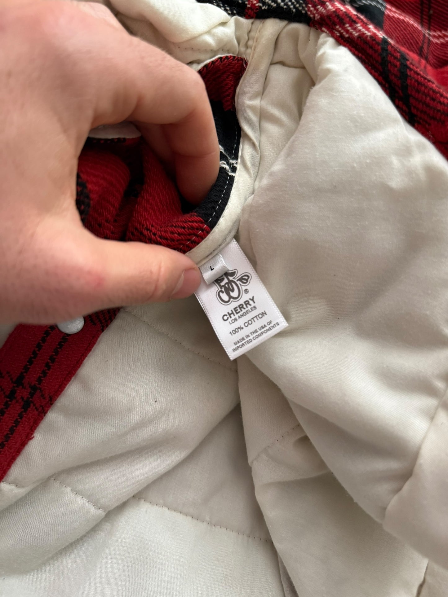 Insulated Puff Flannel Overshirt