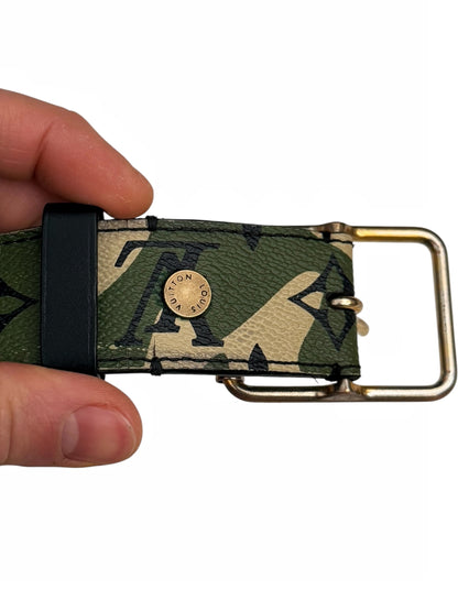 2007 Monogramouflage Monogram Camo Belt