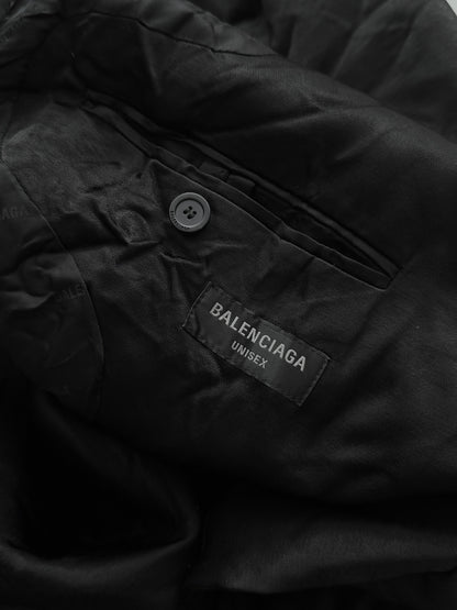 2023 Steroid Double Breasted Jacket (Heavy Satin Cupro)