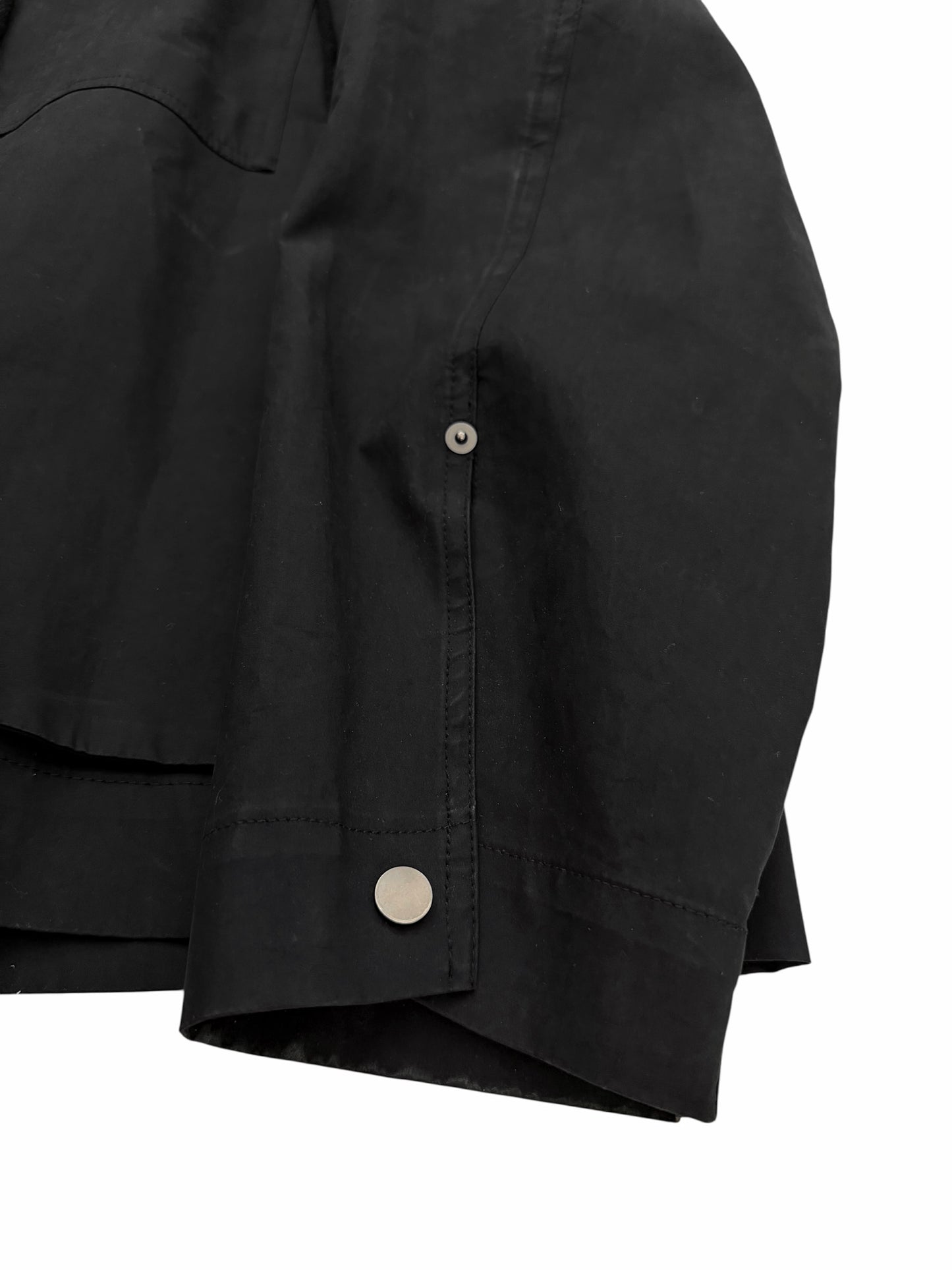 Laced Rope Paneled Work Jacket