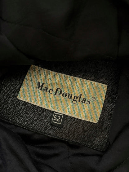 90’s Mac Douglas Leather Layer Flight Jacket