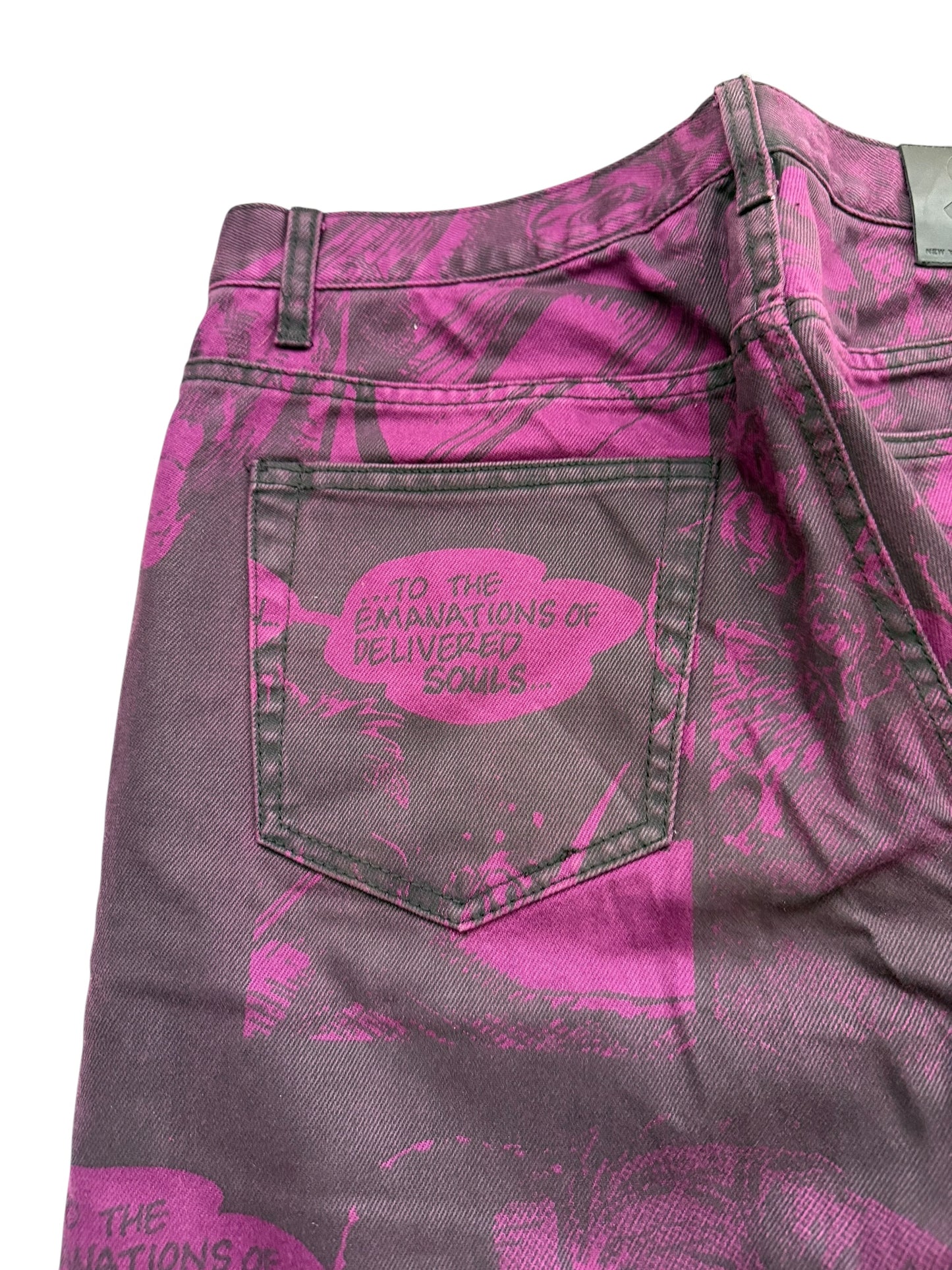 The Crow Comic Purple Denim